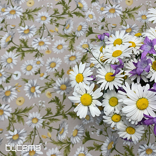 DAISIES tablecloth and scarf