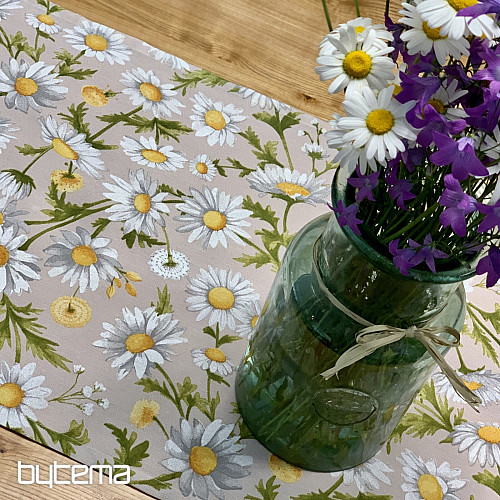 DAISIES tablecloth and scarf