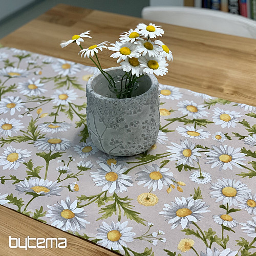 DAISIES tablecloth and scarf