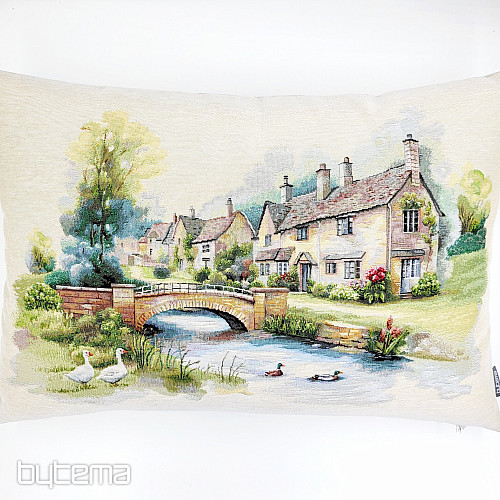 Tapestry cushion COTSWOLDS BRIDGE