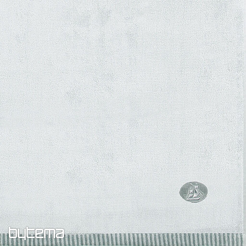 SAUNA TOWEL BEN GRAY-WHITE