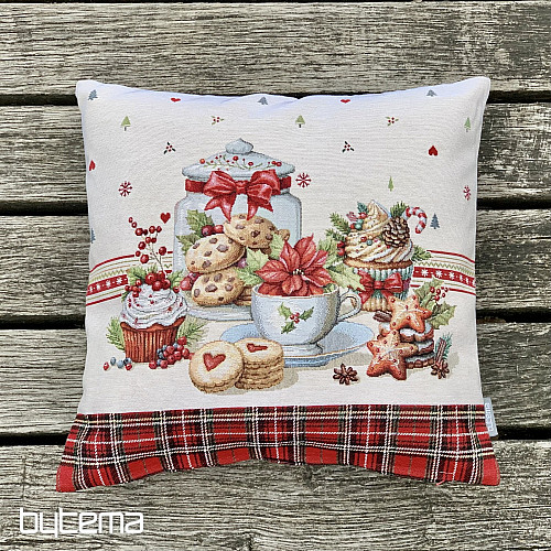 Christmas tapestry cover CHRISTMAS CANDY