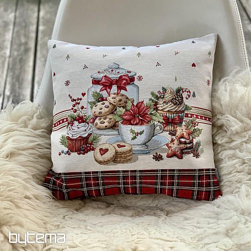 Christmas tapestry cover CHRISTMAS CANDY