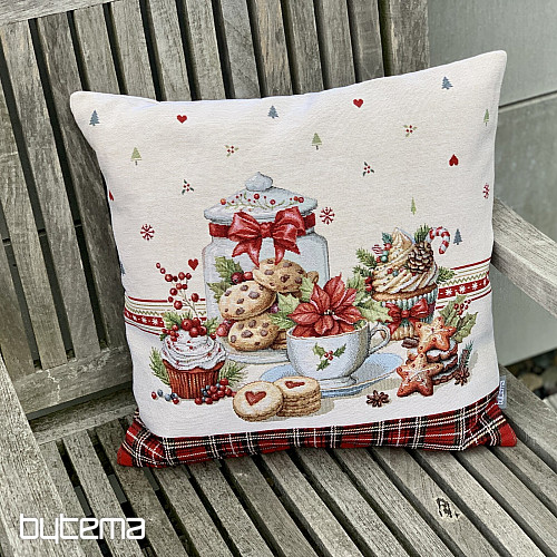 Christmas tapestry cover CHRISTMAS CANDY