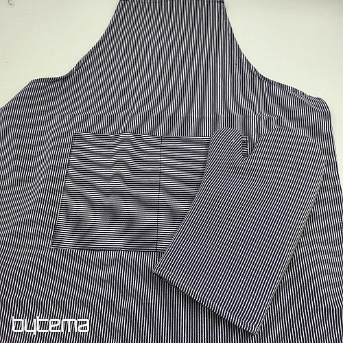 APRON WITH GLOVE stripes