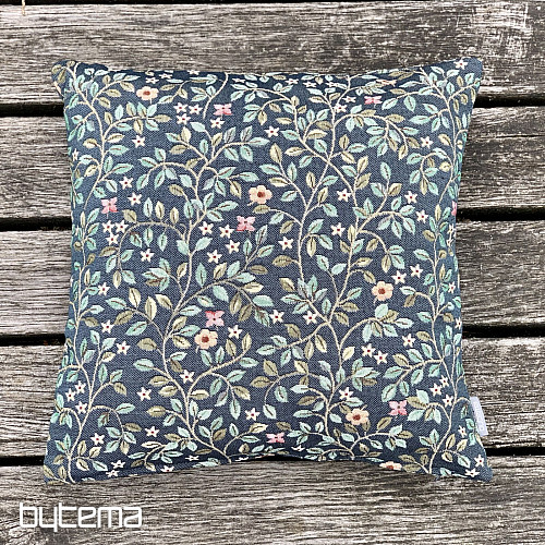 Tapestry pillowcase TREE OF HAPPINESS all-over BLUE