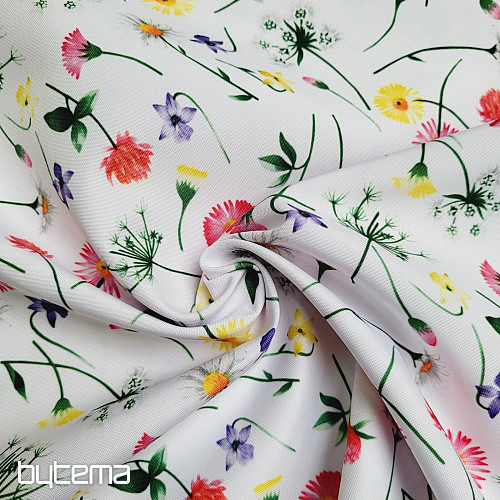 Decorative fabric SPRING FLOWERS