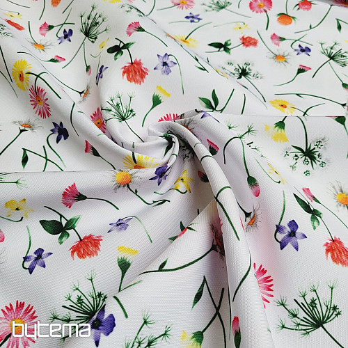 Decorative fabric SPRING FLOWERS