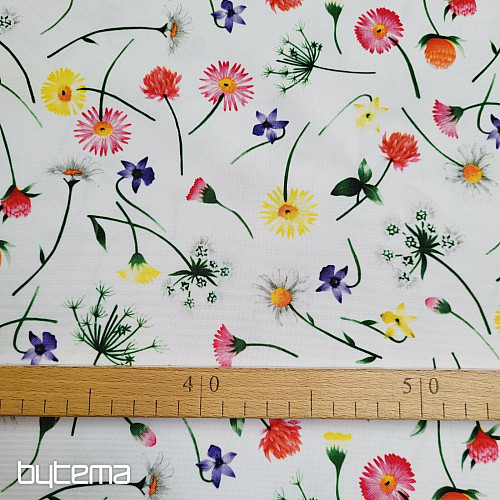 Decorative fabric SPRING FLOWERS