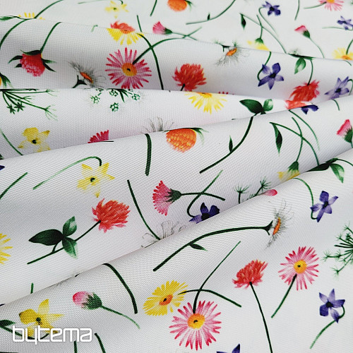 Decorative fabric SPRING FLOWERS