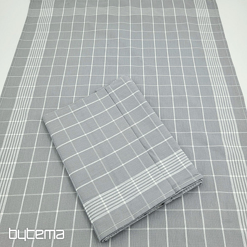 Cotton towels LIGHT GREY CHECK