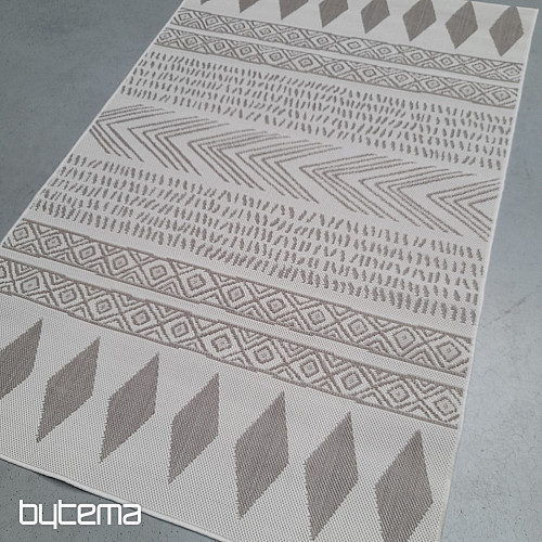 Outdoor rug Duce brown-beige