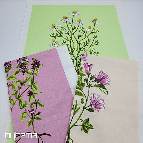 Cotton towels HERBS