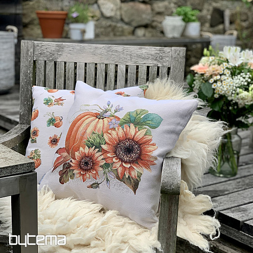 Tapestry pillowcase PUMPKINS AND SUNFLOWERS