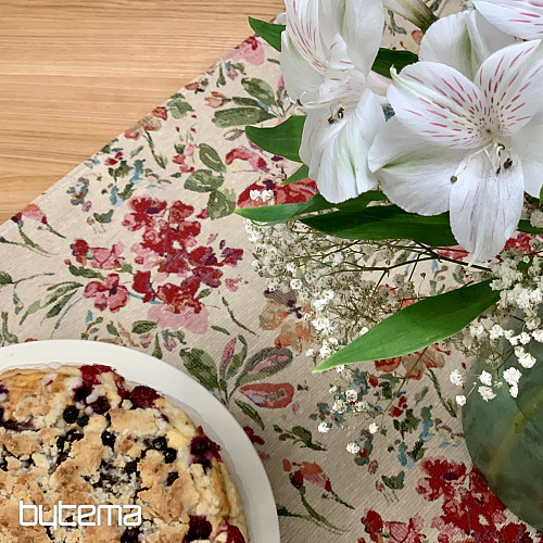 Tapestry tablecloth SPRING GARDEN