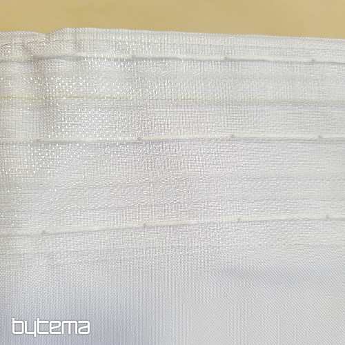 Decorative outdoor curtain GAIA WHITE