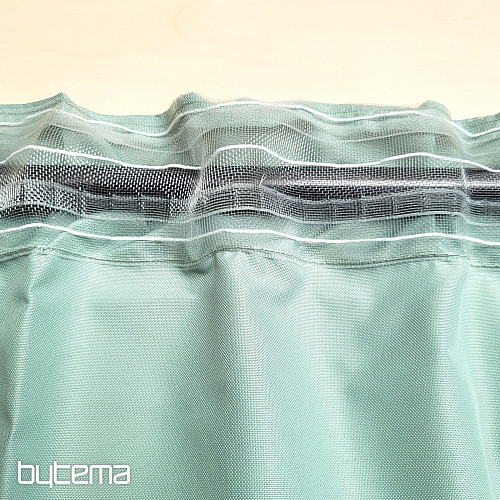 Decorative outdoor curtain GAIA GREEN