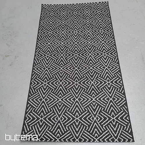 Outdoor rug Essenza in-out black and white