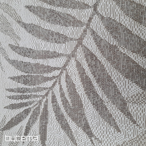 Outdoor rug Duce in - out flowers brown