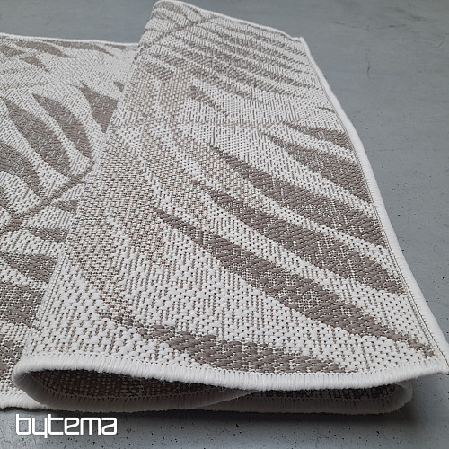Outdoor rug Duce in - out flowers brown