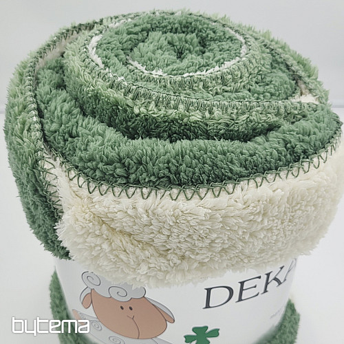 Sheep-sheep blanket FOREST GREEN