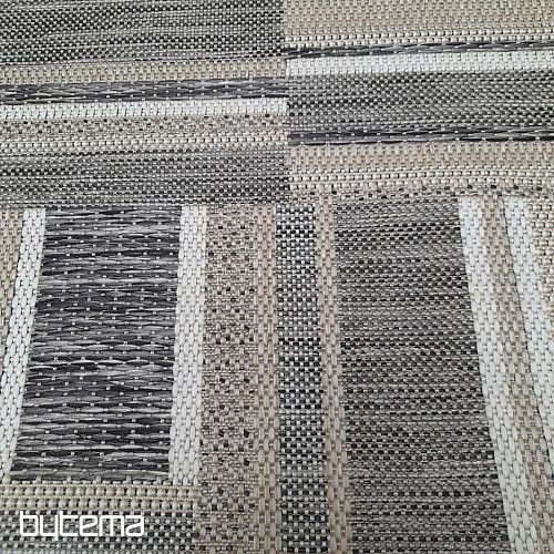 Outdoor rug Prisma in-out brown-gray