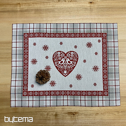 Tapestry tablecloth and scarf HEART IN KARA
