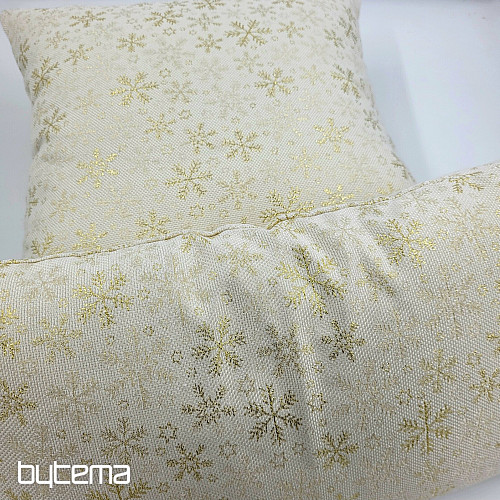 Christmas decorative cover GOLDEN FLAKES