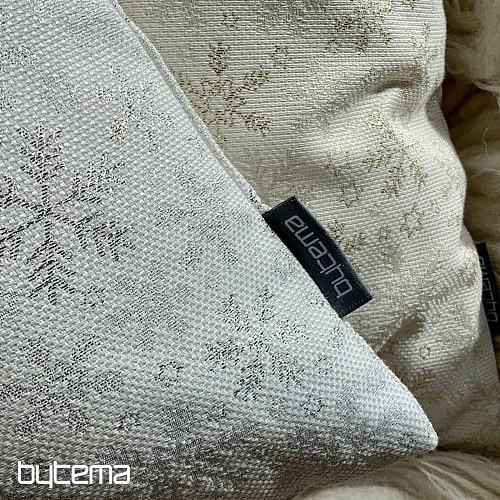 Christmas decorative cover GOLDEN FLAKES