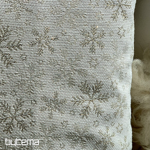 Christmas decorative cover GOLDEN FLAKES