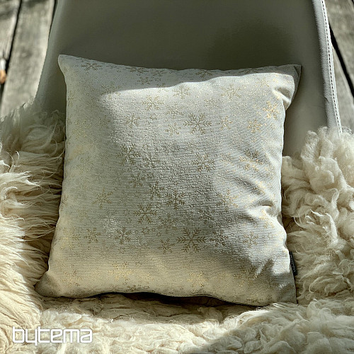 Christmas decorative cover GOLDEN FLAKES