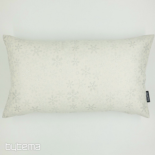 Christmas decorative cover SILVER FLAKES