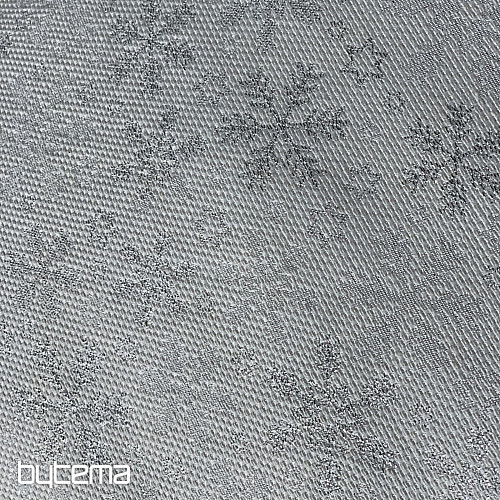 Christmas decorative cover SILVER FLAKES