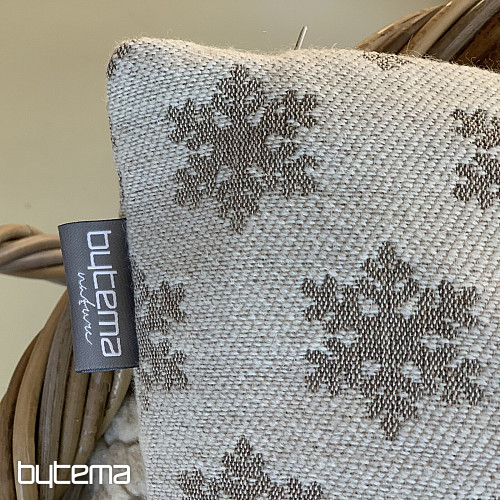 Luxurious decorative cover FLAKES BEIGE