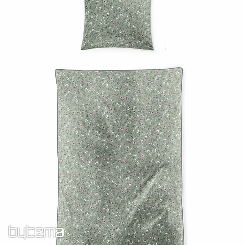 IRISETTE luxury cotton satin TOKIO 8567-30 GREEN