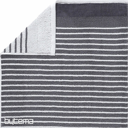Luxury towel and bath towel MARIS 072 gray