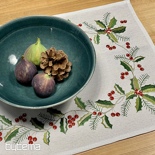 Embroidered tablecloth HOLLY
