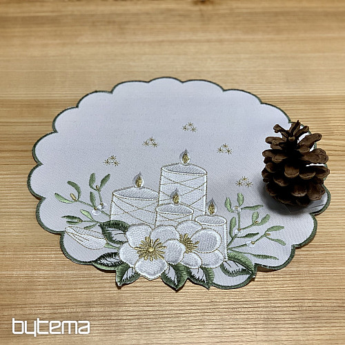 Placemat WHITE CANDLES