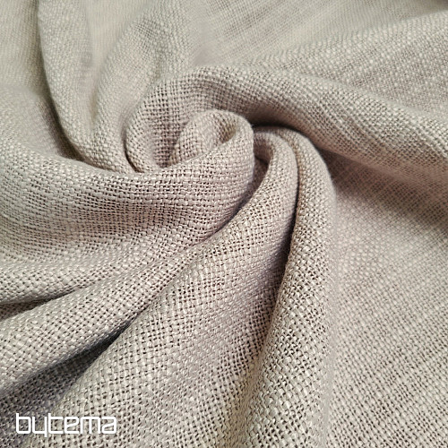 Luxurious decorative fabric PERLA light gray