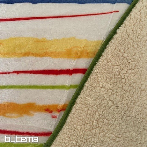 Blanket Sheep PRINT - WATERCOLOR STRIPES