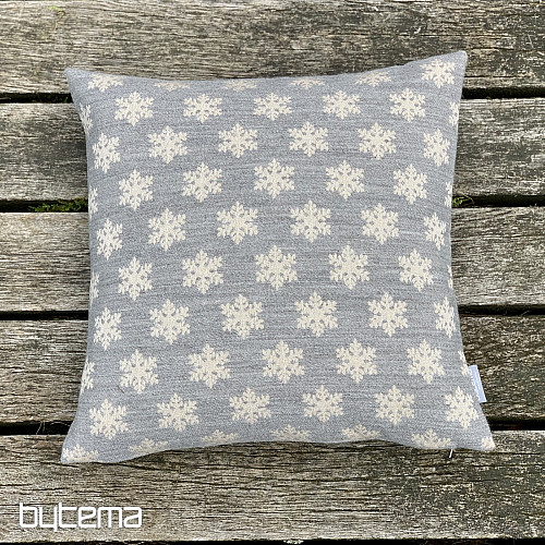 Luxurious decorative cover FLAKES GREY A