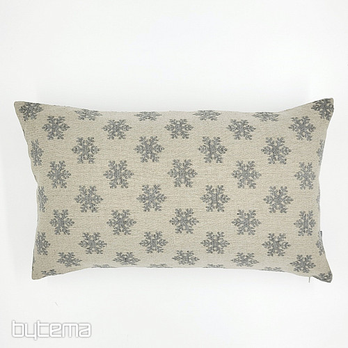 Luxurious decorative cover FLAKES GREY B