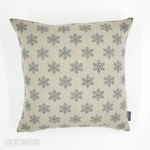 Luxurious decorative cover FLAKES GREY B
