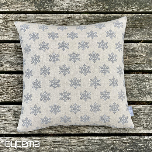 Luxurious decorative cover FLAKES GREY B