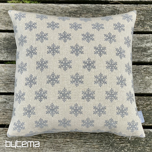 Luxurious decorative cover FLAKES GREY B