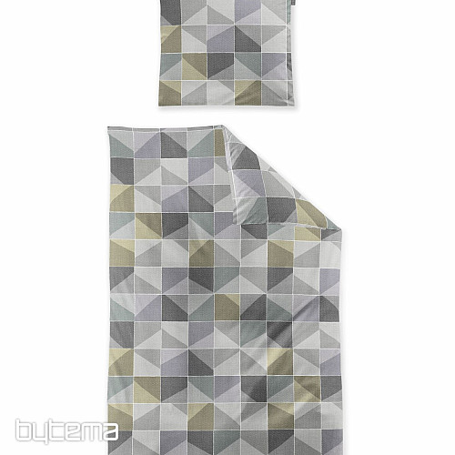 Luxury flannel bedding IRISETTE KOALA 8646-30 GREEN