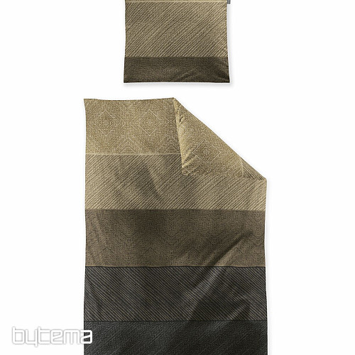 Luxury flannel bedding IRISETTE KOALA 8430-80 HONEY