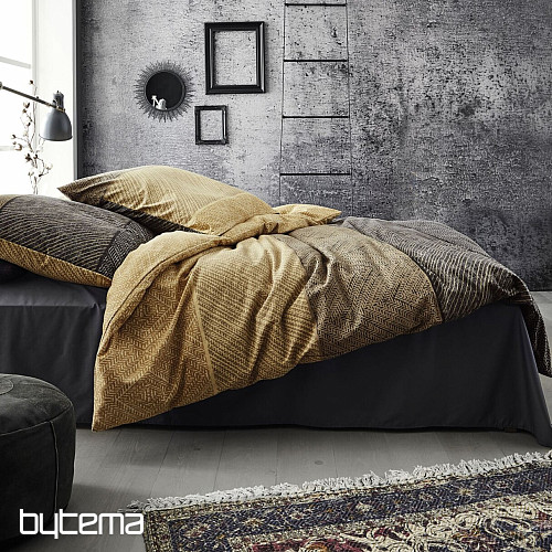Luxury flannel bedding IRISETTE KOALA 8430-80 HONEY