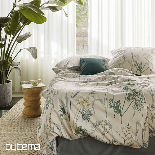 Luxury flannel bedding IRISETTE KOALA 8425-80 NATUR