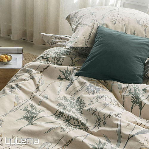 Luxury flannel bedding IRISETTE KOALA 8425-80 NATUR